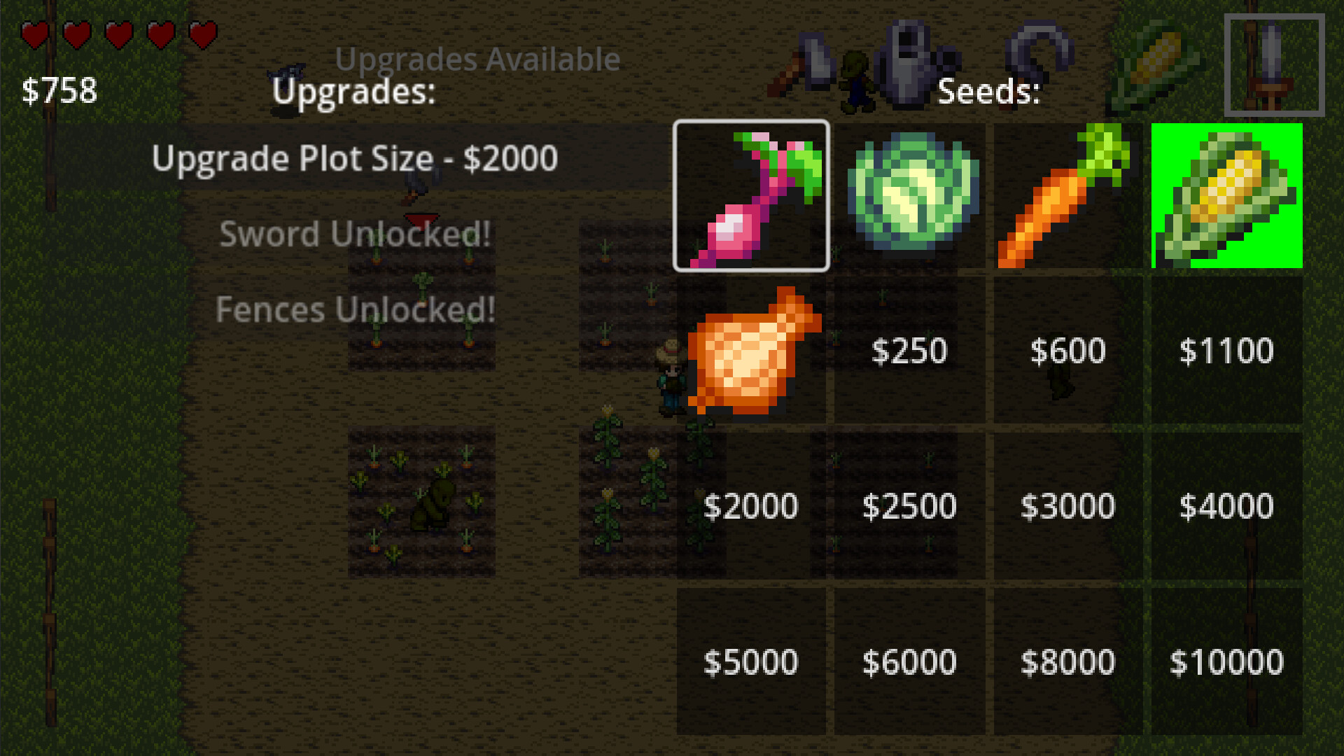 Undying Harvest screenshot #4