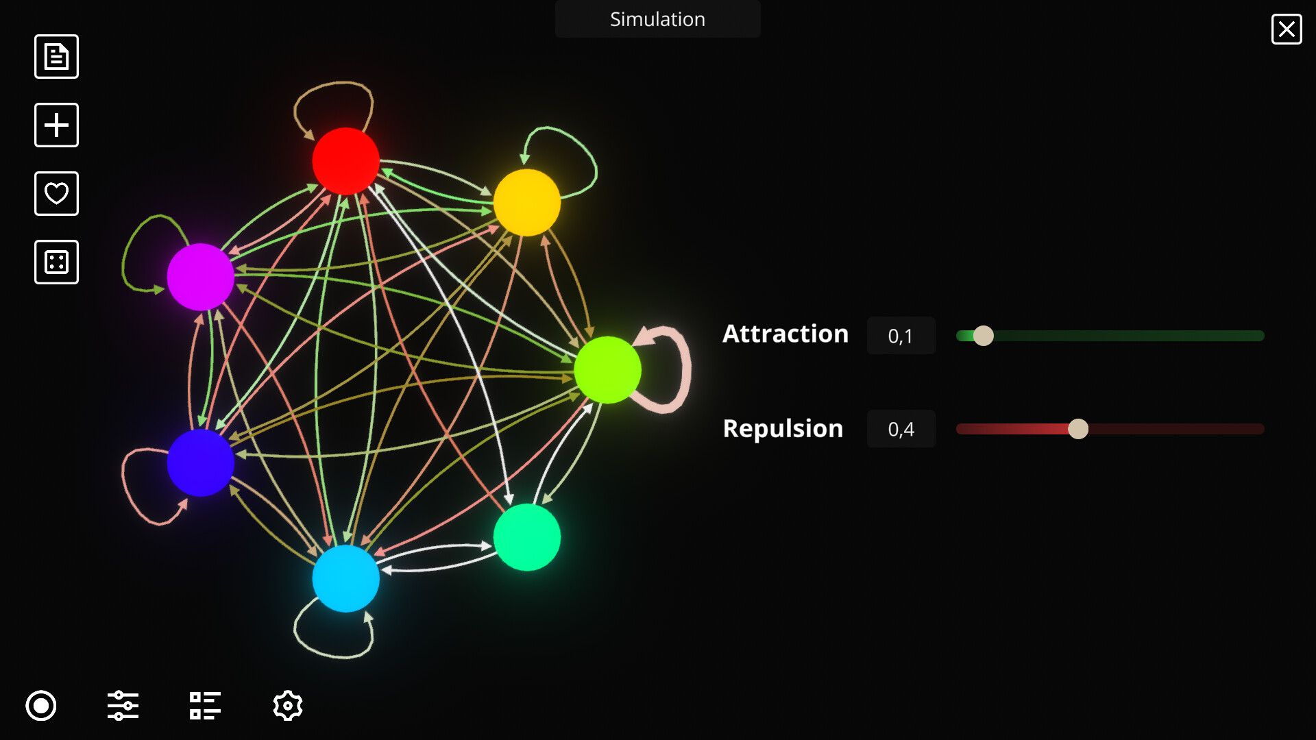 #2. Artificial Life Simulator (Steam) 由: Cikoria Studio