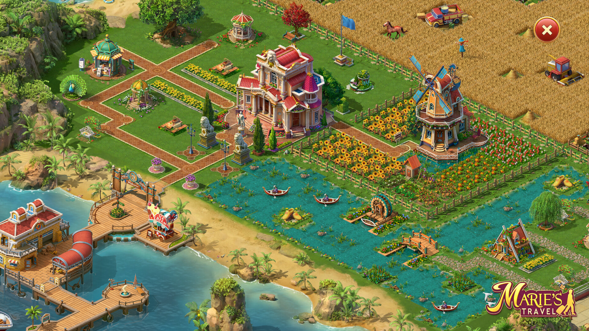 Marie's Travel Featured Screenshot #1