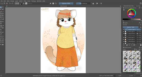 Krita screenshot 15