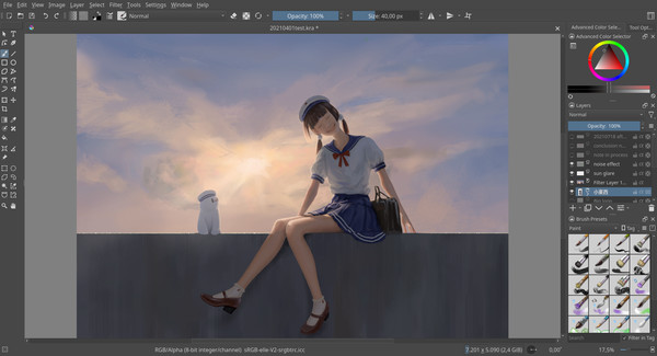 Krita screenshot 11