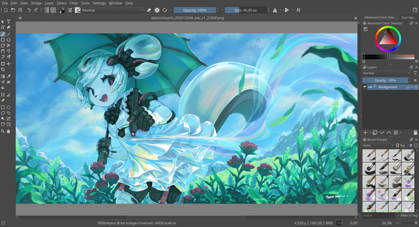 Krita screenshot 8