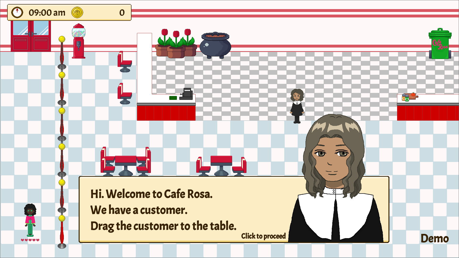 Cafe Rosa Demo Featured Screenshot #1