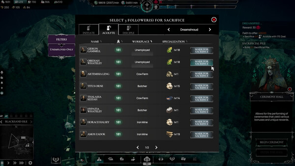 Screenshot z Worshippers of Cthulhu Screenshot z Worshippers of Cthulhu
