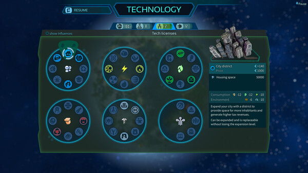 Screenshot z Imagine Earth