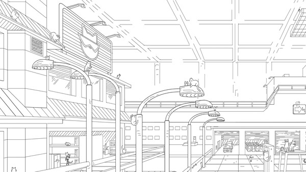 Hidden Robo Cats game for Linux 1