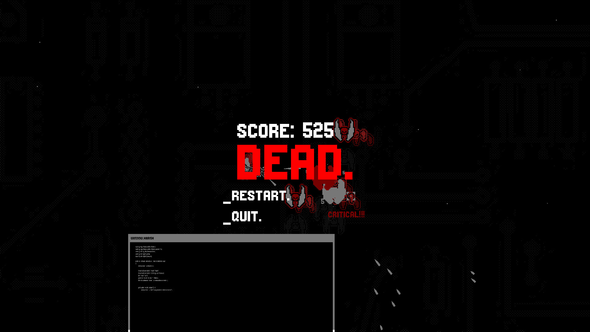 HARSH. screenshot #4