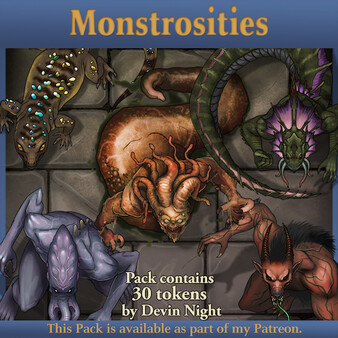 Fantasy Grounds - Devin Night Pack 198: Monstrosities