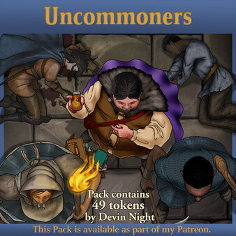 Fantasy Grounds - Devin Night Pack 200: Uncommoners