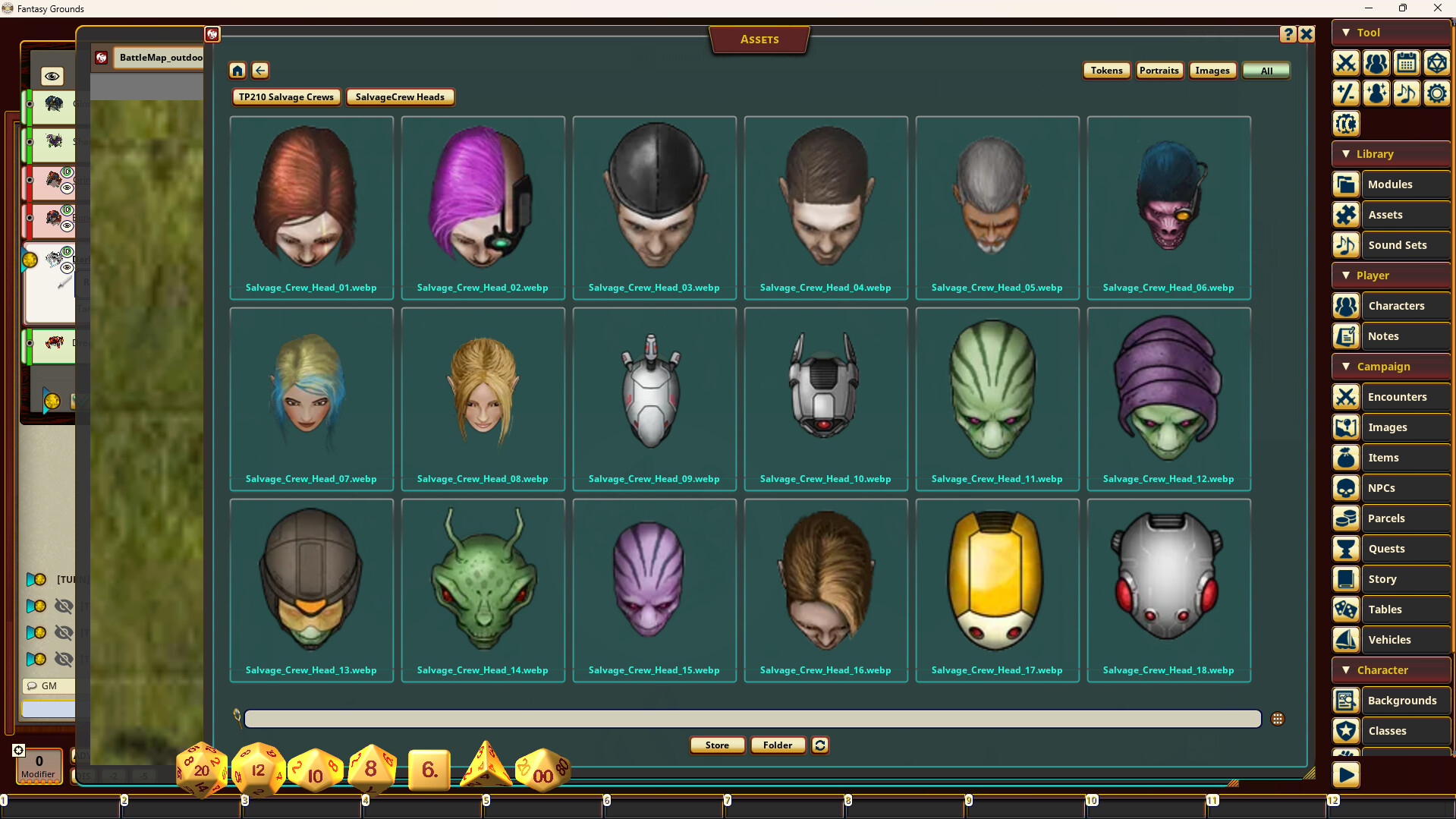 Fantasy Grounds - Devin Night Pack 210: Salvage Crewsのスクリーンショット 1