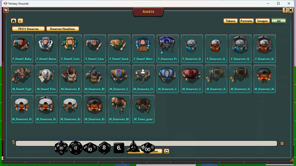 Fantasy Grounds - Devin Night Pack 211: Dwarves
