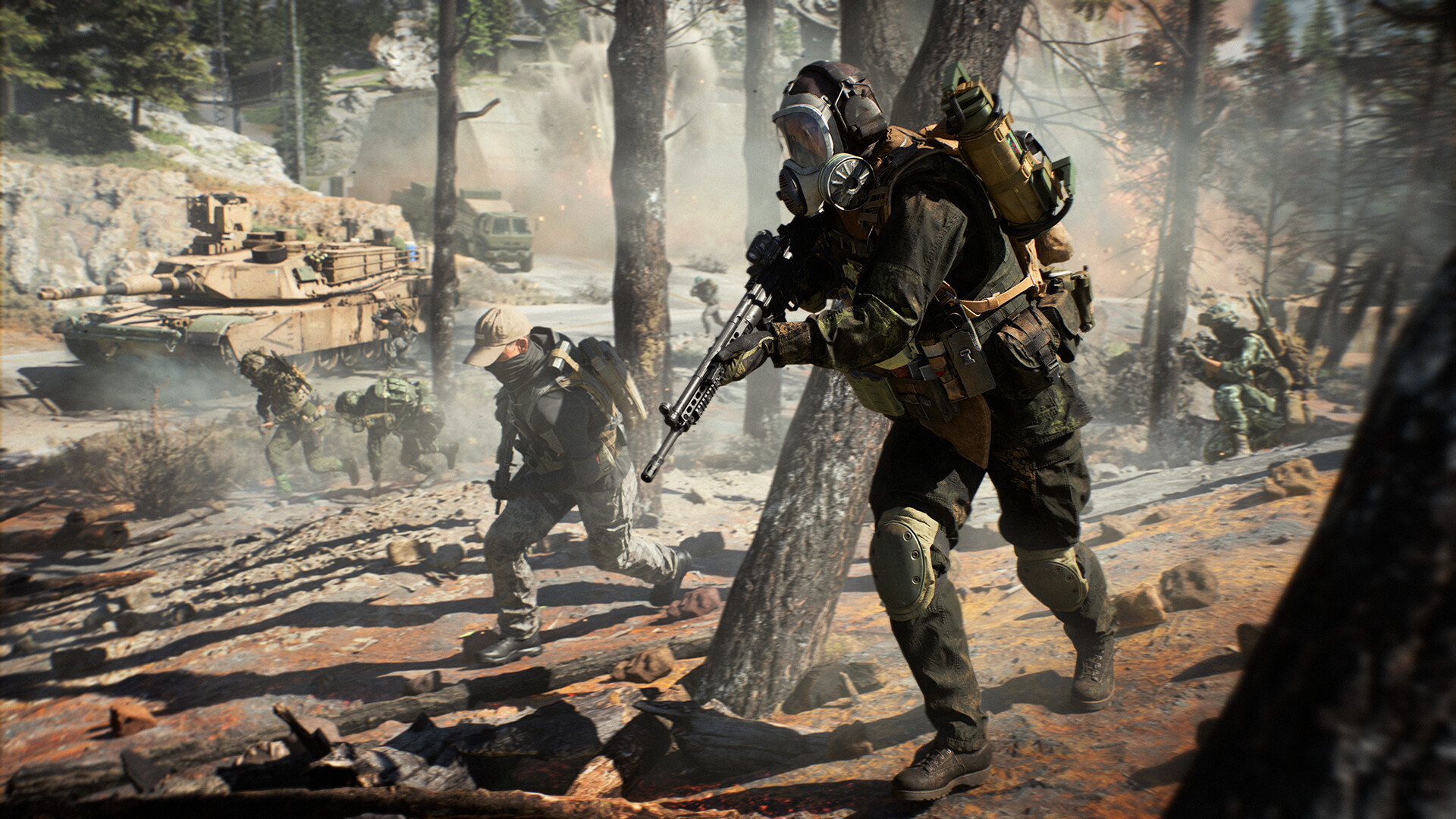 Battlefield 6 large-scale combined-arms gameplay