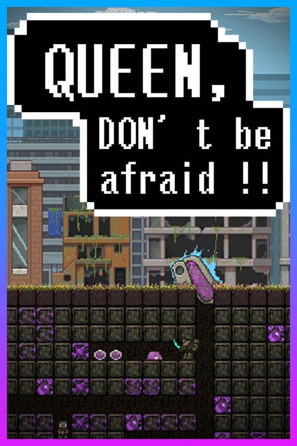 Capa de Queen,Don't be afraid