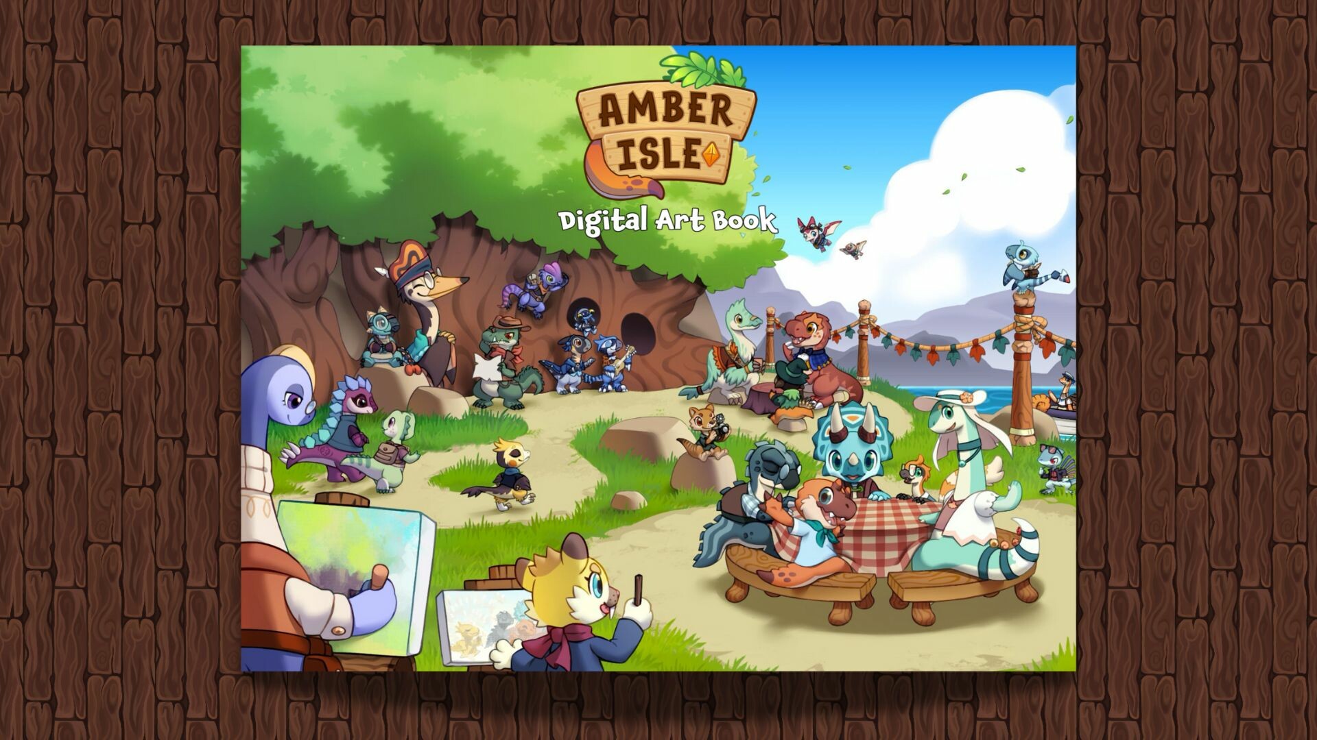 Amber Isle - Artbook Featured Screenshot #1