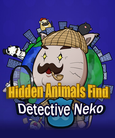 Hidden Animals Find : Detective Neko