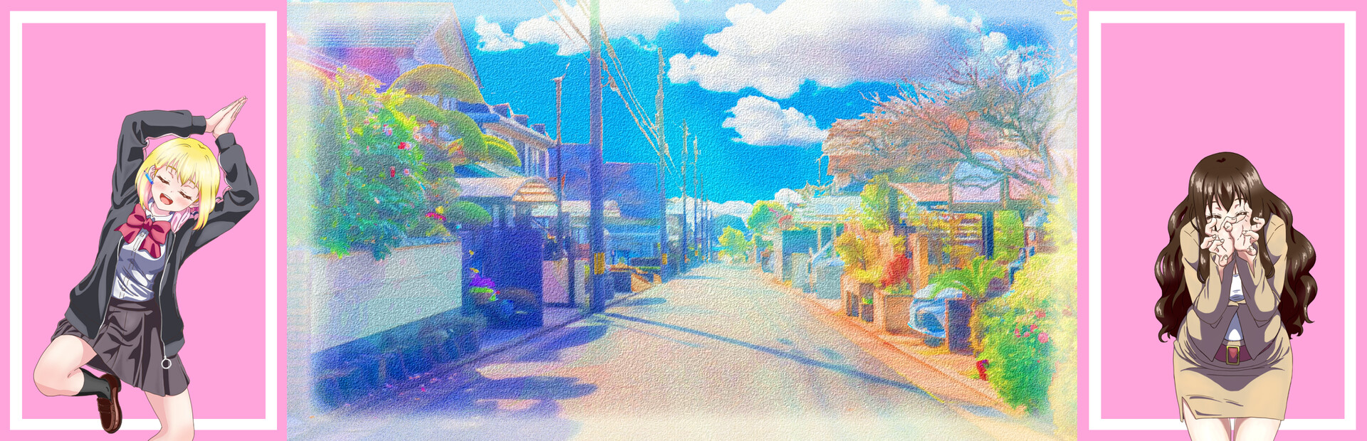 立ち絵が変なポーズの恋愛アドベンチャー