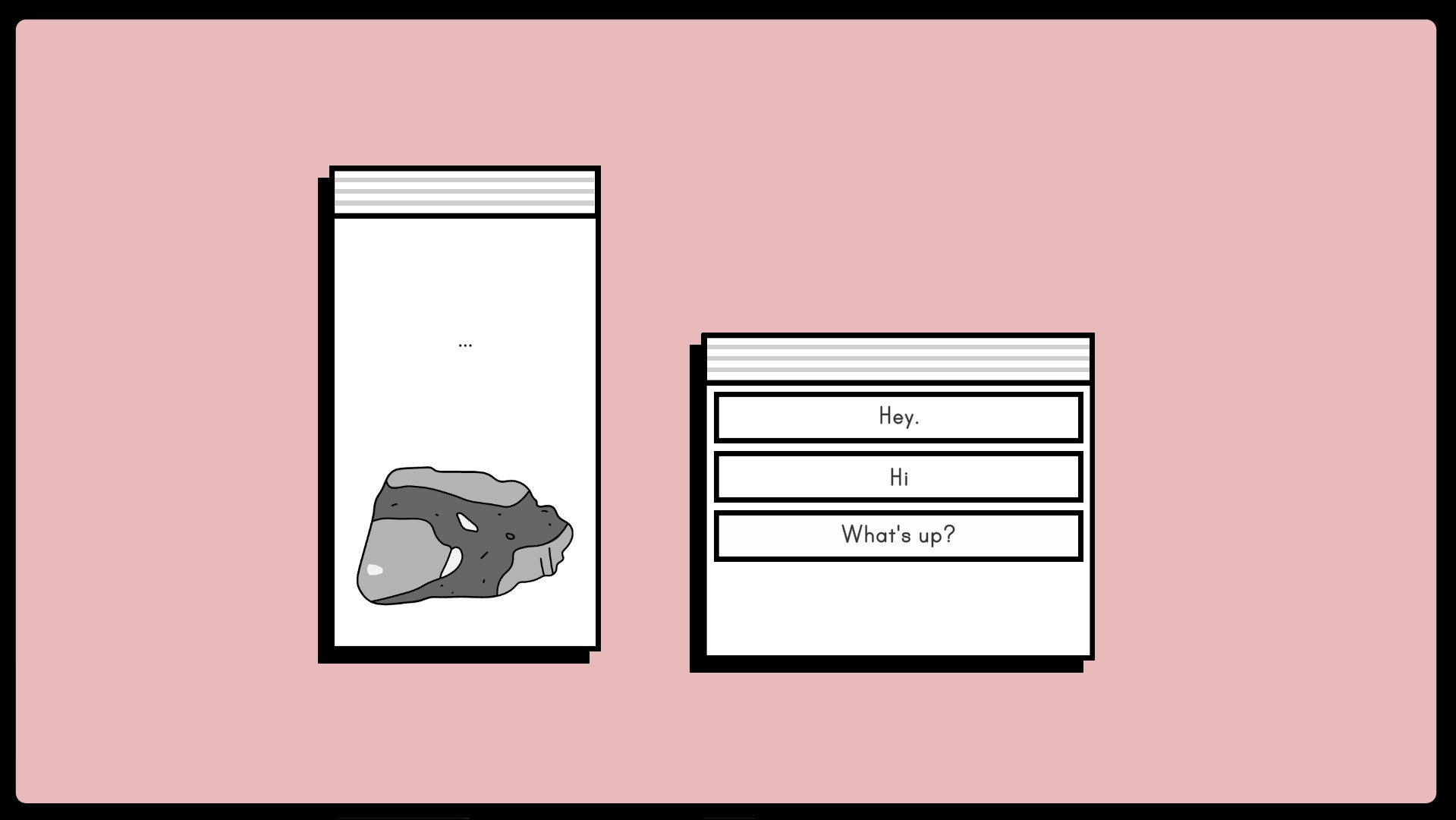 #5. Conversation With A Rock (Steam) 由: Samuel Leigh