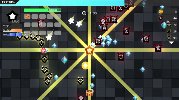 Screenshot z Crystal Survivor