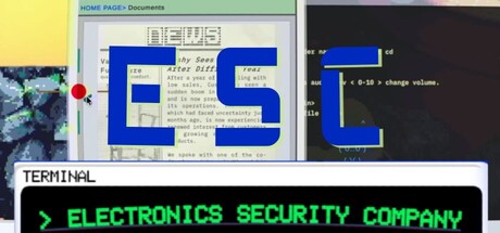 ESC (Electronics Security Company) header banner