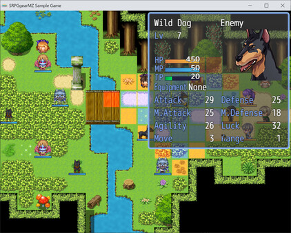 RPG Maker MZ - SRPG Gear MZ - Tactical Battle system for RPG Maker MZ