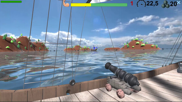 Pirates. Naval battle.