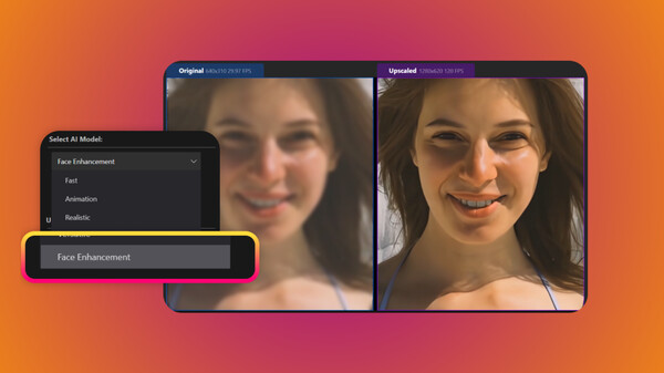 Nero AI Video Upscaler