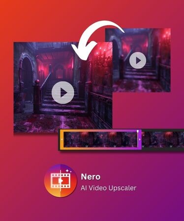 Nero AI Video Upscaler