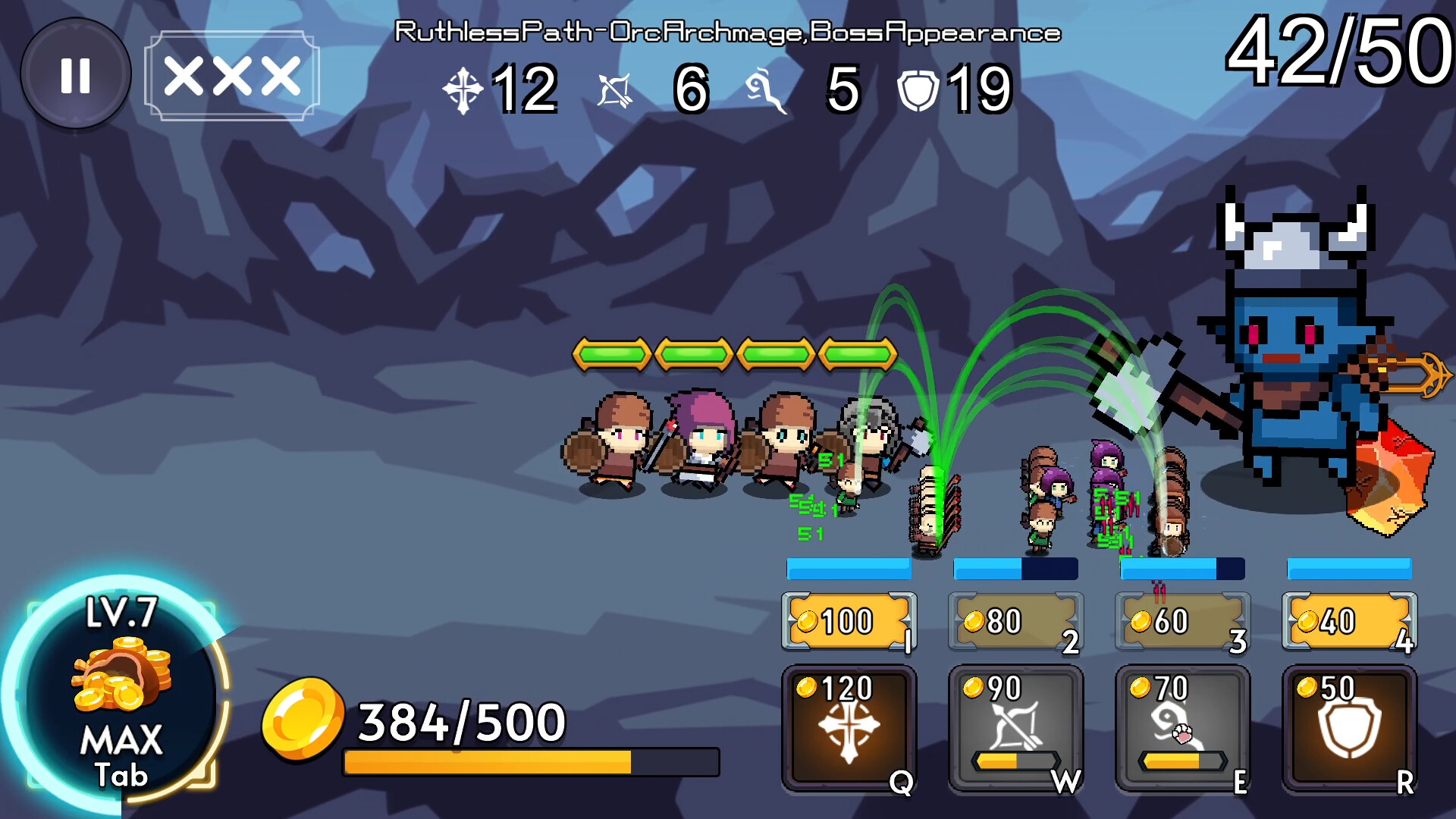 #3. Rush Heroes (Steam) 由: Key Studio