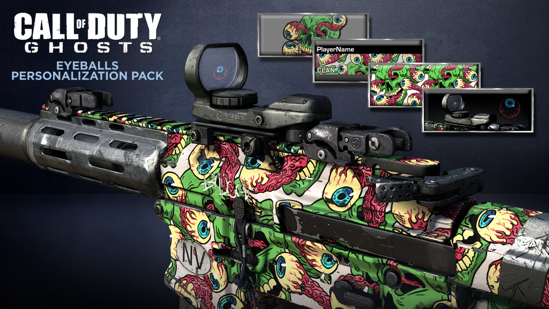 Call of Duty®: Ghosts - Eyeballs Pack Featured Screenshot #1