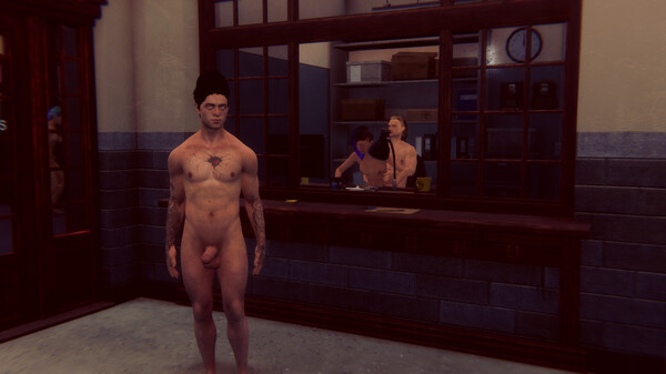 Cyberpunk men for Fuck in police screenshot 8