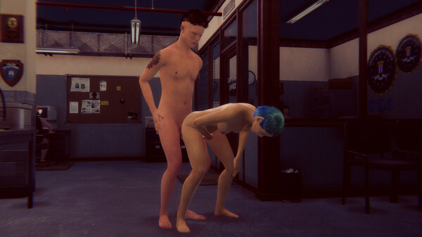 Fun with penis for Fuck in police