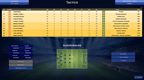 Screenshot z Pro Football