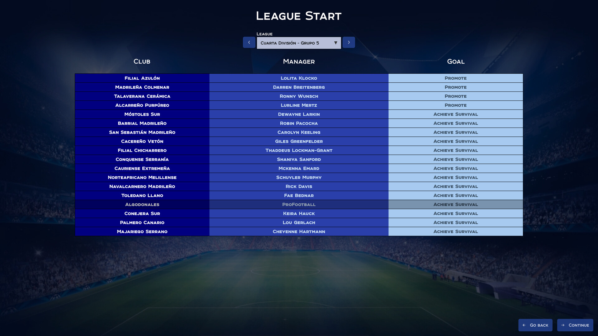 Pro Football screenshot #3