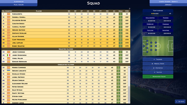 Screenshot z Pro Football