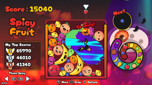 Screenshot z Spicy Fruit