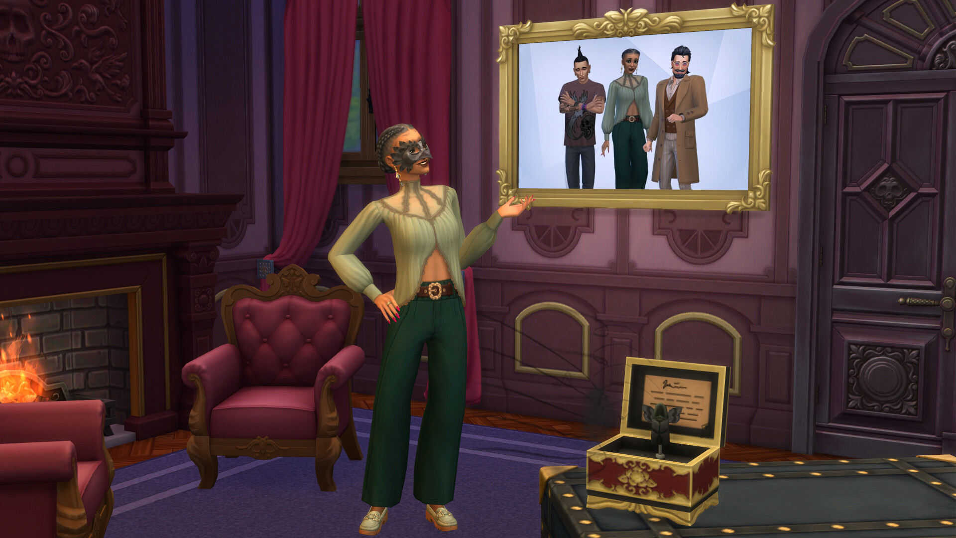 The Sims 4 Life & Death Expansion Pack gameplay screenshot 1