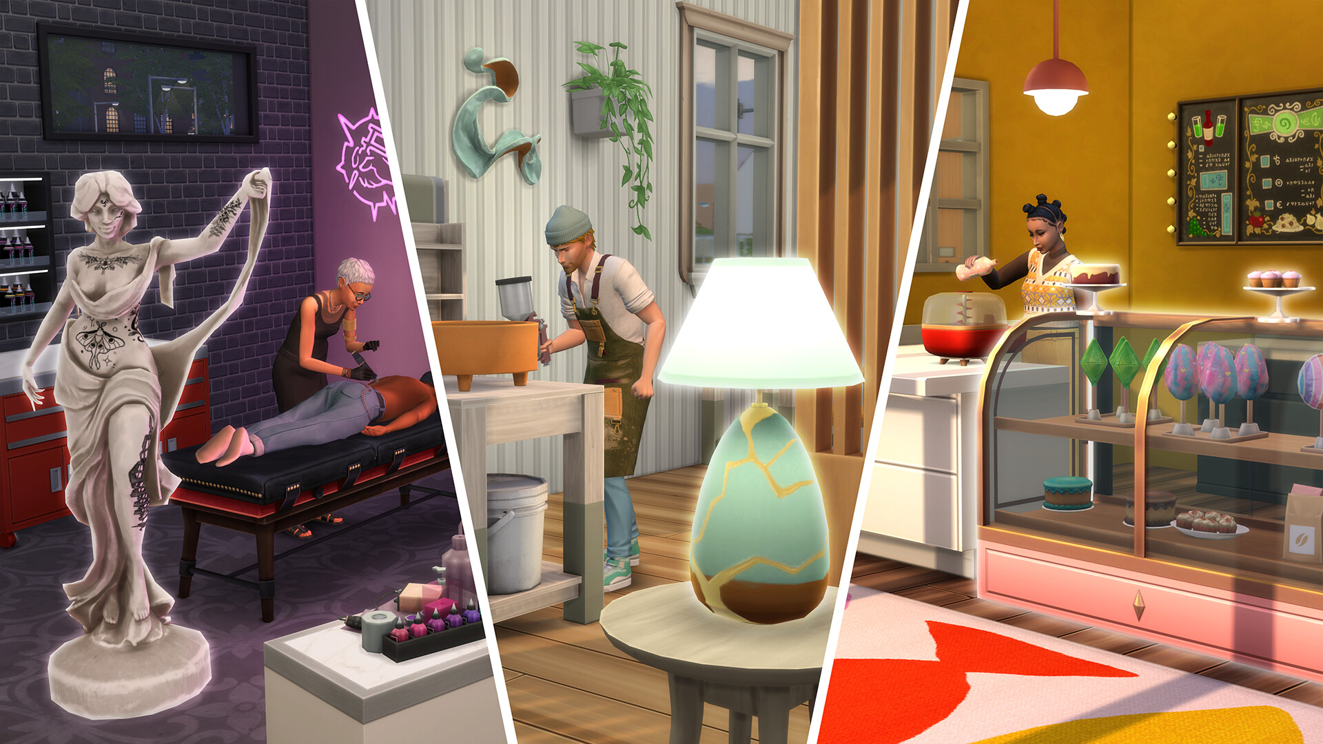 The Sims 4 Businesses &amp; Hobbies Expansion Pack gameplay screenshot 5