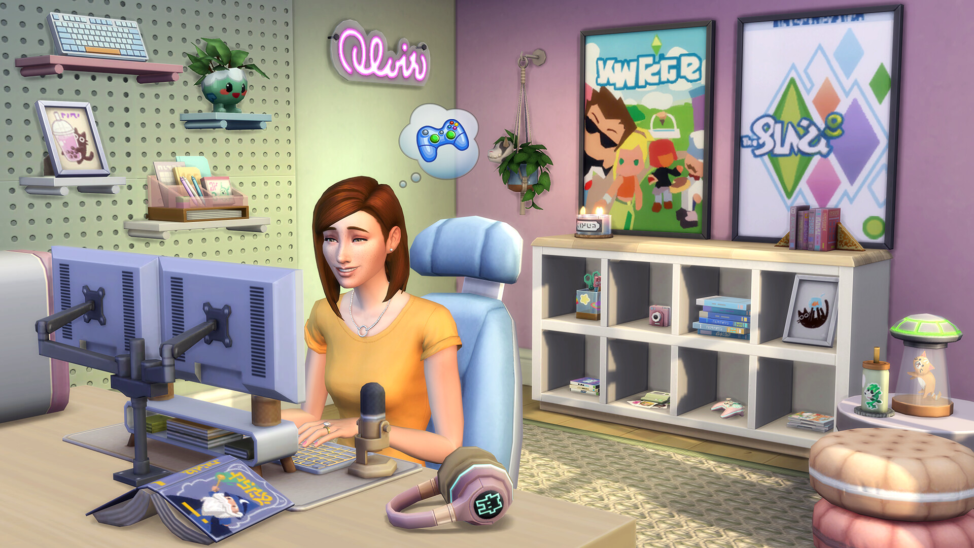 The Sims™ 4 Comfy Gamer Kit Featured Screenshot #1