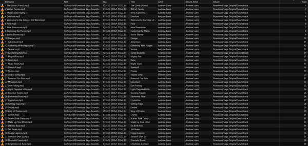 Flowstone Saga Soundtrack