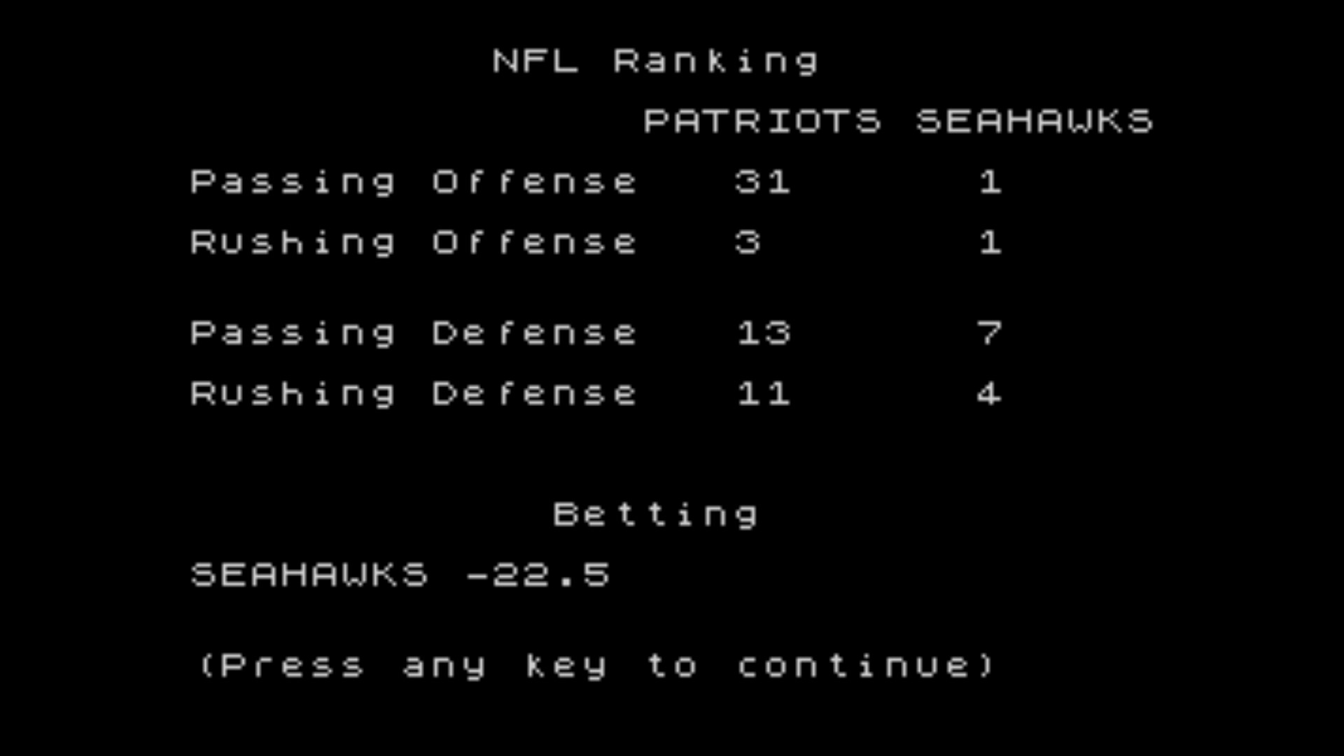 Speed NFL screenshot #2