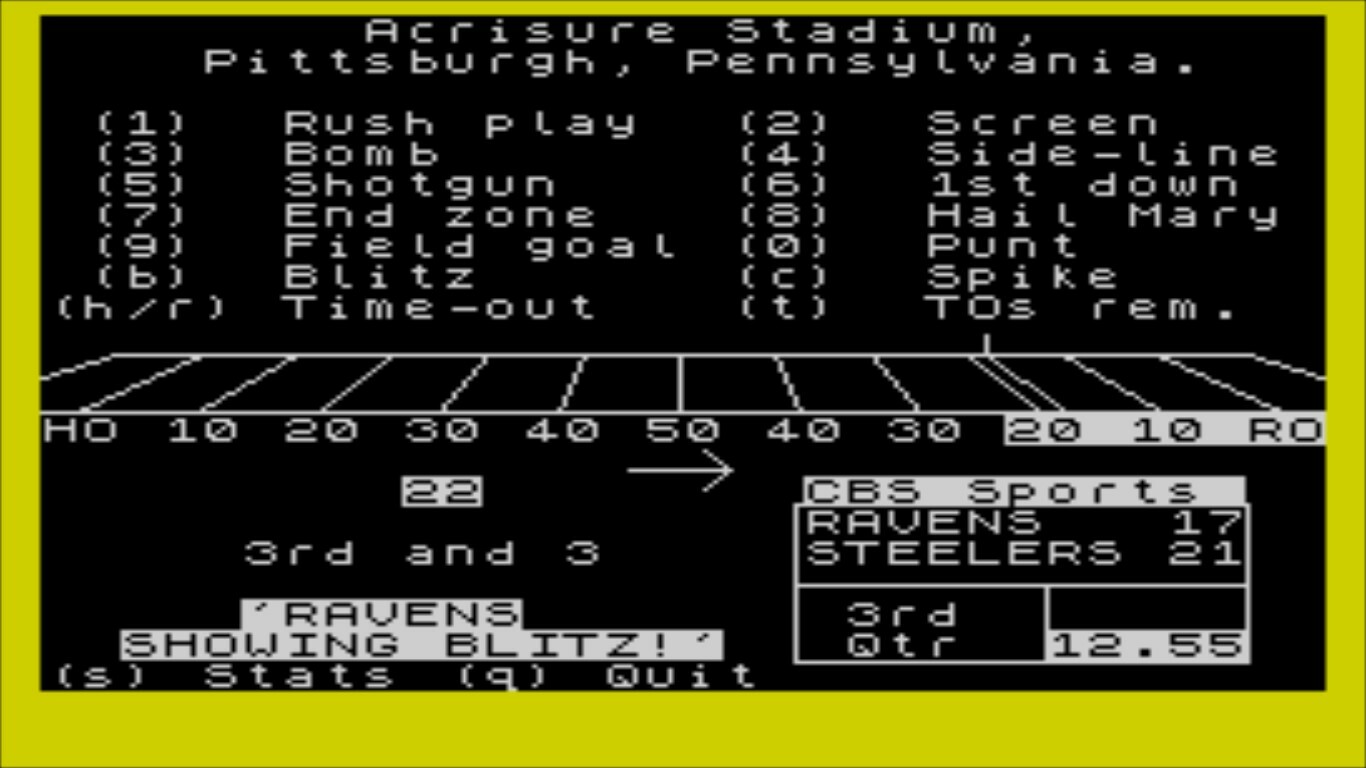 Speed NFL screenshot 3