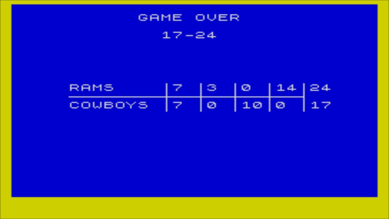 Speed NFL screenshot 4