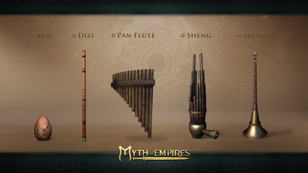 KHAiHOM.com - Myth of Empires - Musical Instruments Pack