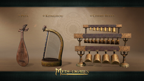 KHAiHOM.com - Myth of Empires - Musical Instruments Pack