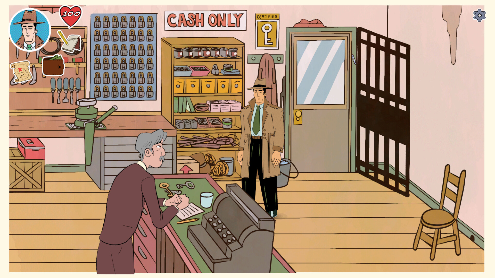 #6. Button Man (Steam) 由: Styrax Studios Inc.