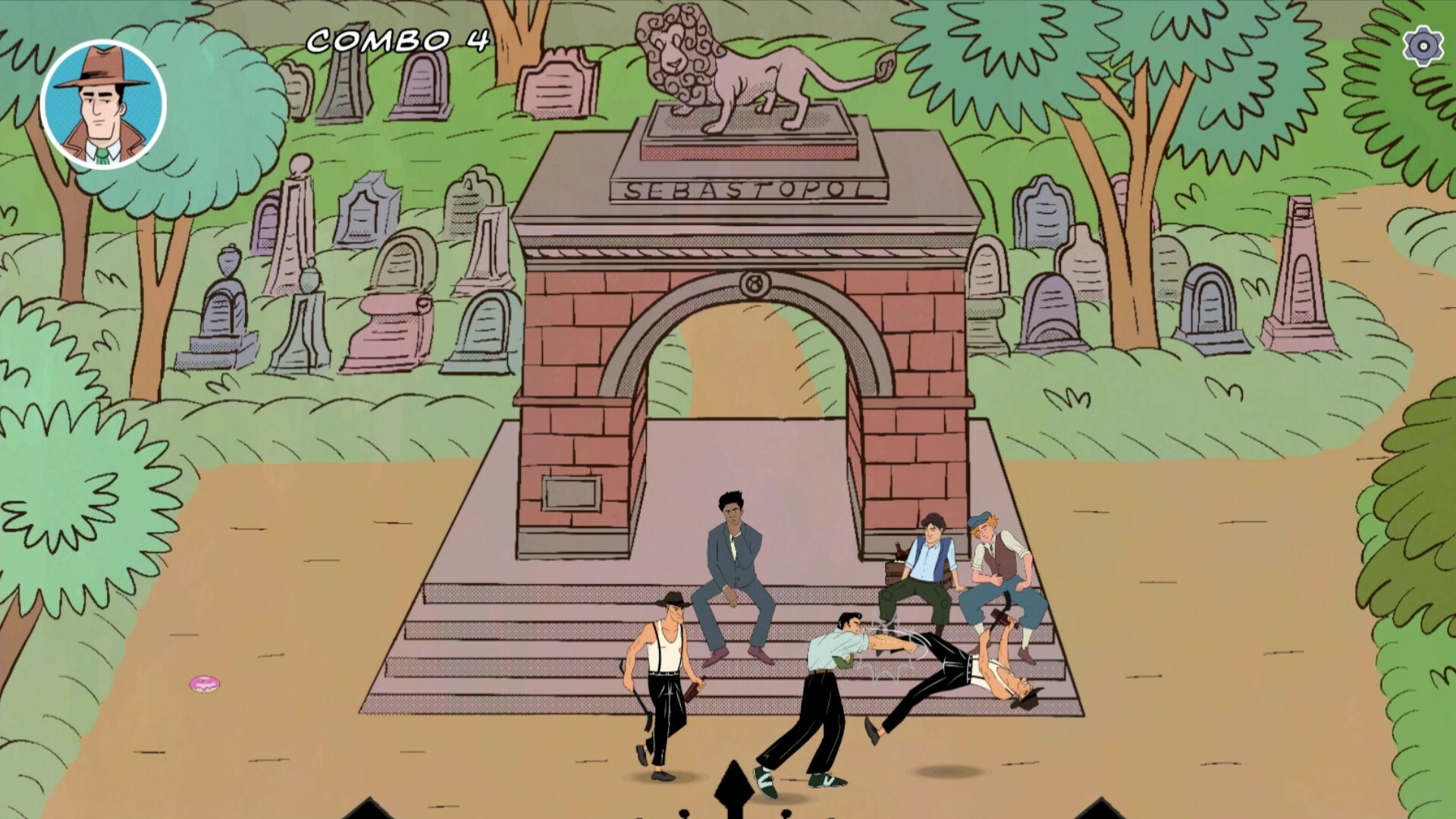 #5. Button Man (Steam) 由: Styrax Studios Inc.