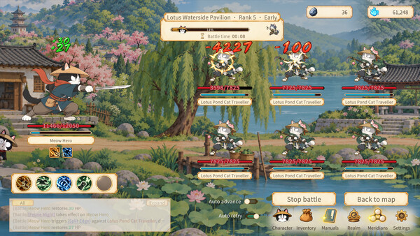 Meowxia: Idle Wuxia screenshot 3