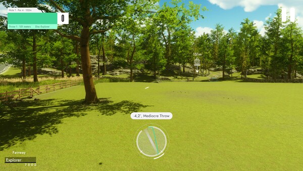 Screenshot 4 of Disc Golf Masters - final gameplay screenshot
