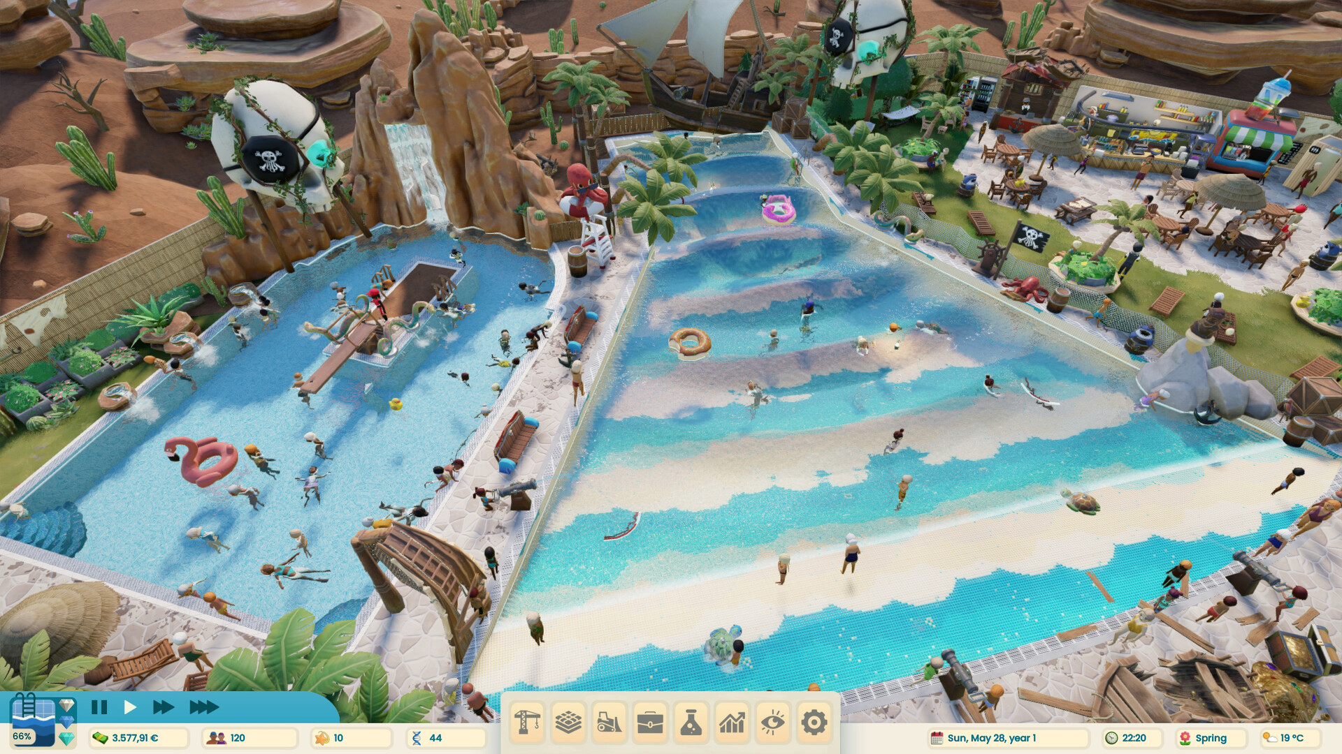 《水上乐园大亨 Aquapark Tycoon》v0.5.1-免安装中文版丨中文版网盘下载-次元share