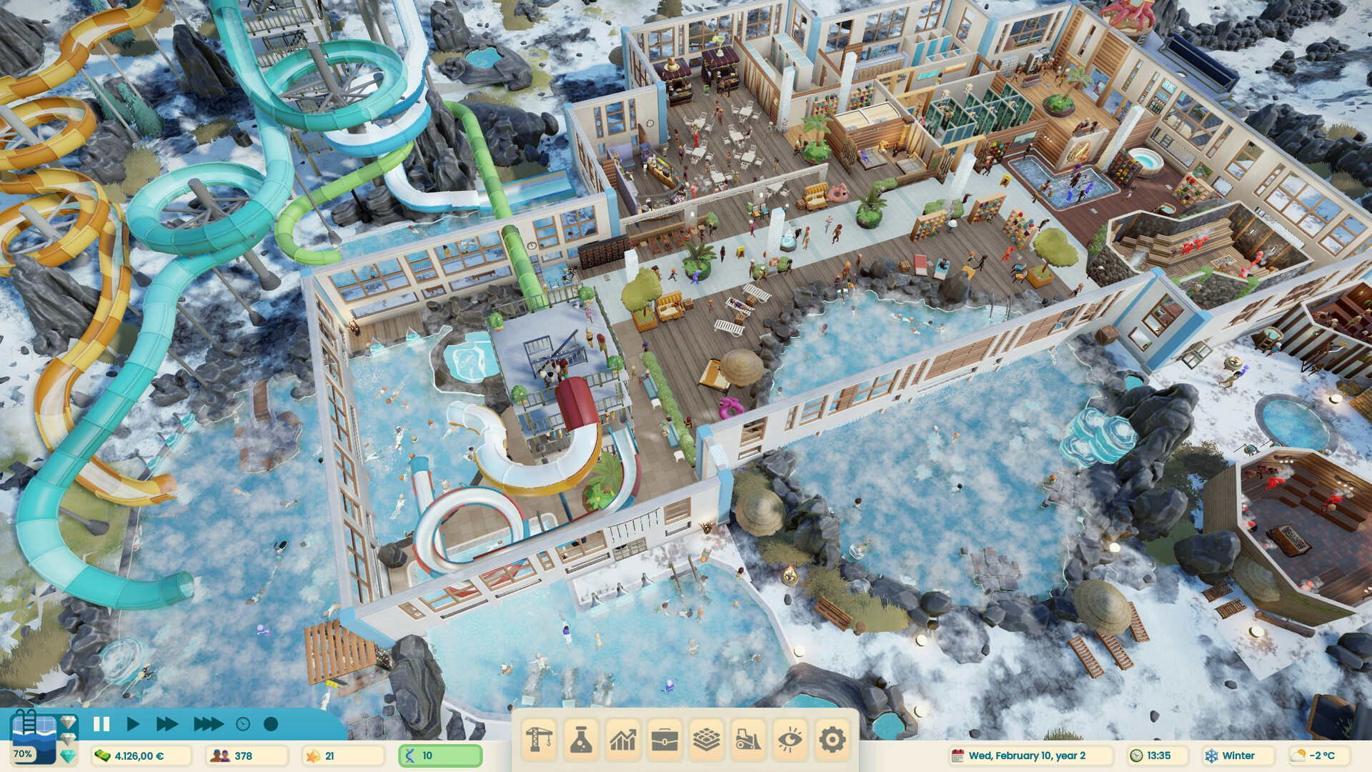 《水上乐园大亨 Aquapark Tycoon》v0.5.1-免安装中文版丨中文版网盘下载-次元share